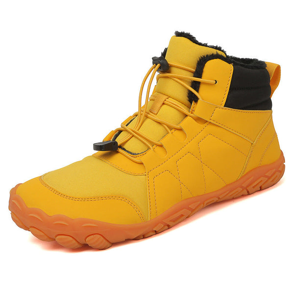 Bottes Hivernales Chaudes et Imperméables Pieds Nus Unisexe