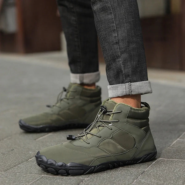Bottes Montantes Hivernales Unisexe – Chaudes, Imperméables et Confortables