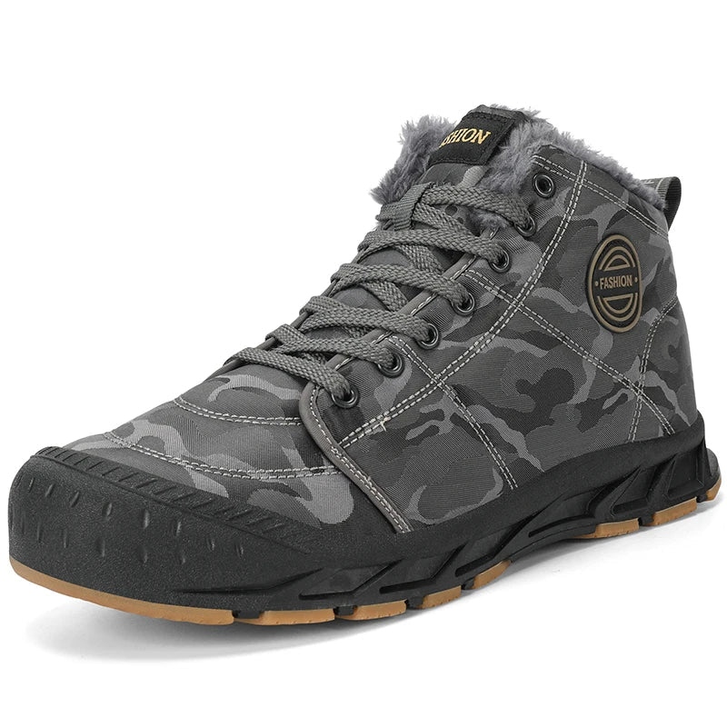 Bottines d'Hiver Chaudes Imperméables pour Hommes