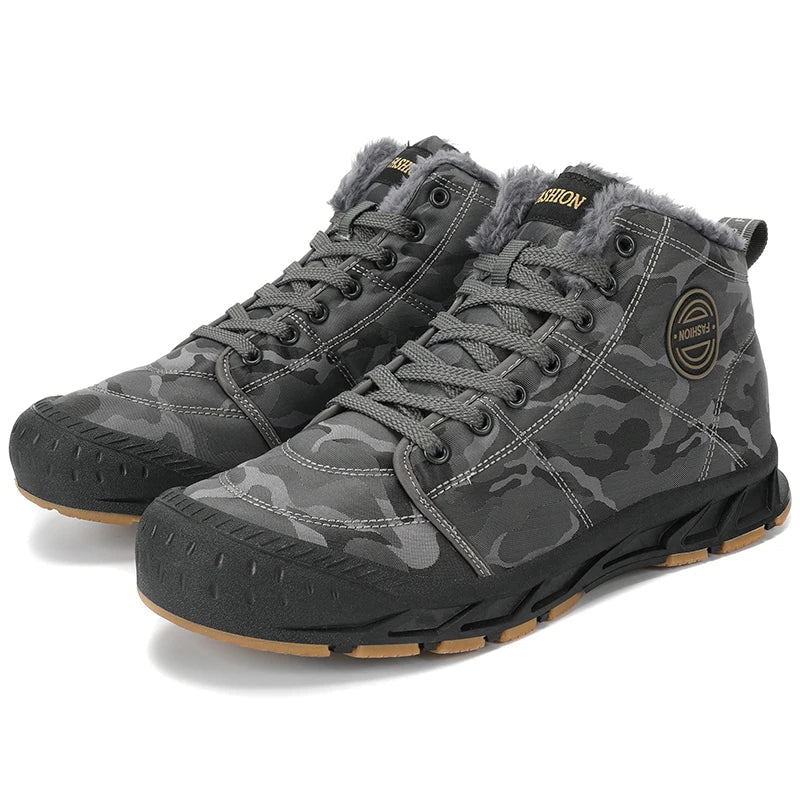 Bottines d'Hiver Chaudes Imperméables pour Hommes