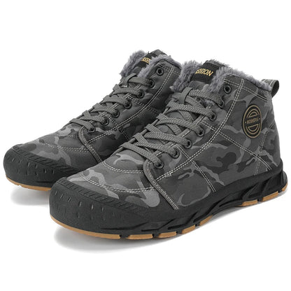 Bottines d'Hiver Chaudes Imperméables pour Hommes