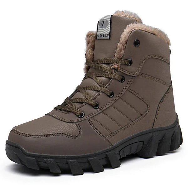 Bottines d'Hiver Chaudes Unisexe - Imperméables & Antidérapantes