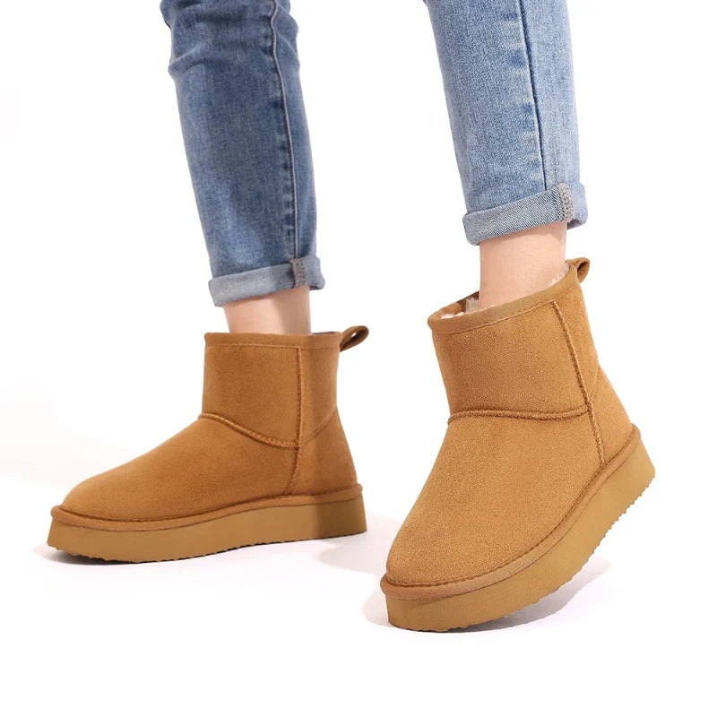 Bottines d'Hiver Chaudes pour Femmes – Confort et Style