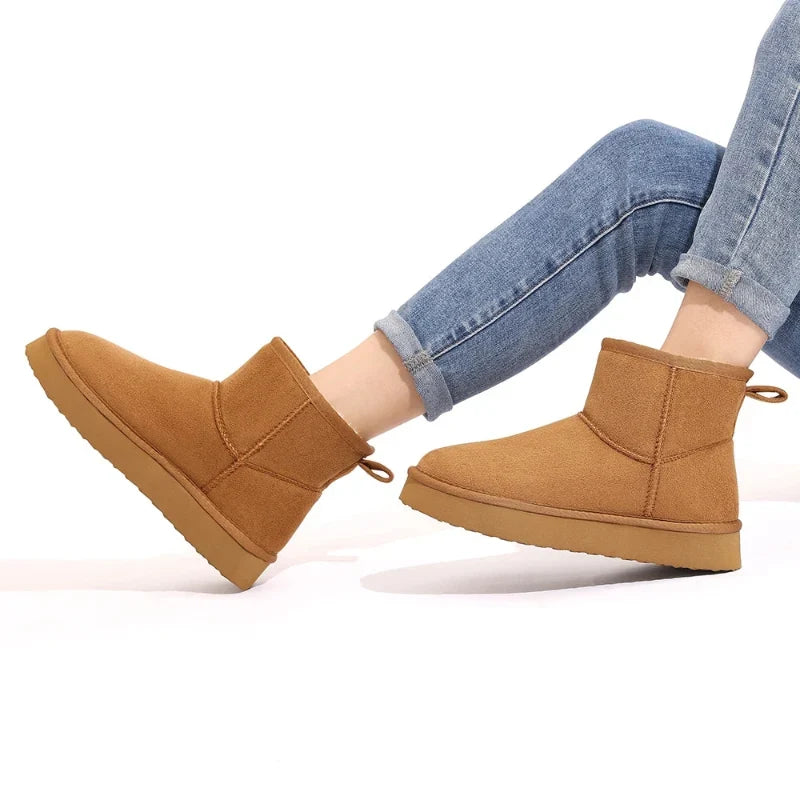 Bottines d'Hiver Chaudes pour Femmes – Confort et Style