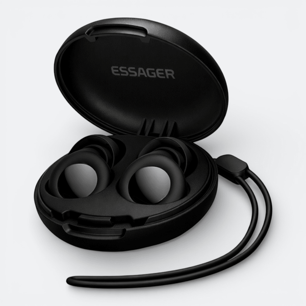 Bouchon d’Oreille en Silicone Noir - | AïtaVia