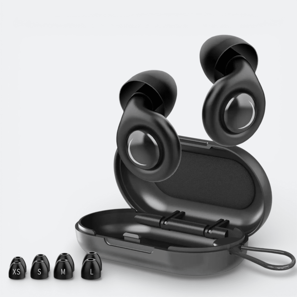 Bouchons d’Oreille pour Dormir Noir Charbon - | AïtaVia