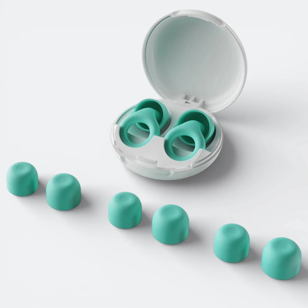 Bouchons Oreille Réduction Bruit Vert Lagon - | AïtaVia