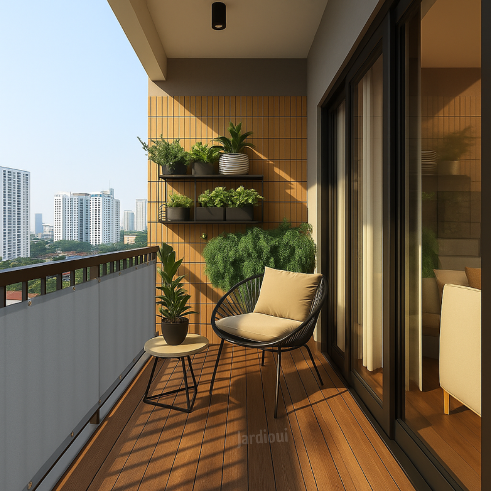 Brise-Vue Balcon - Protection Solaire Imperméable