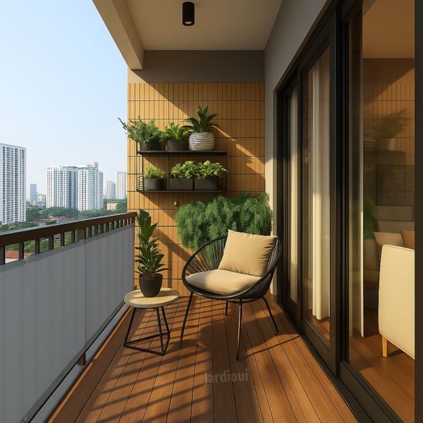 Brise-Vue Balcon - Protection Solaire Imperméable