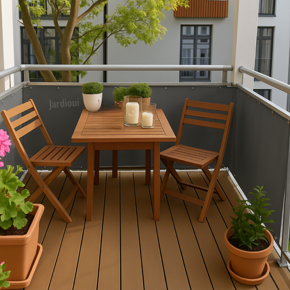 Brise-Vue Balcon - Protection Solaire Imperméable