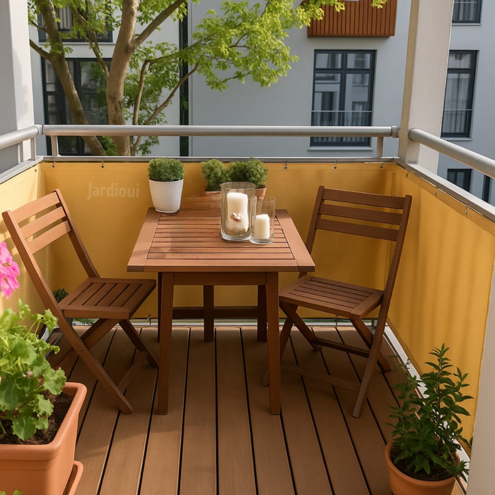 Brise-Vue Balcon - Protection Solaire Imperméable