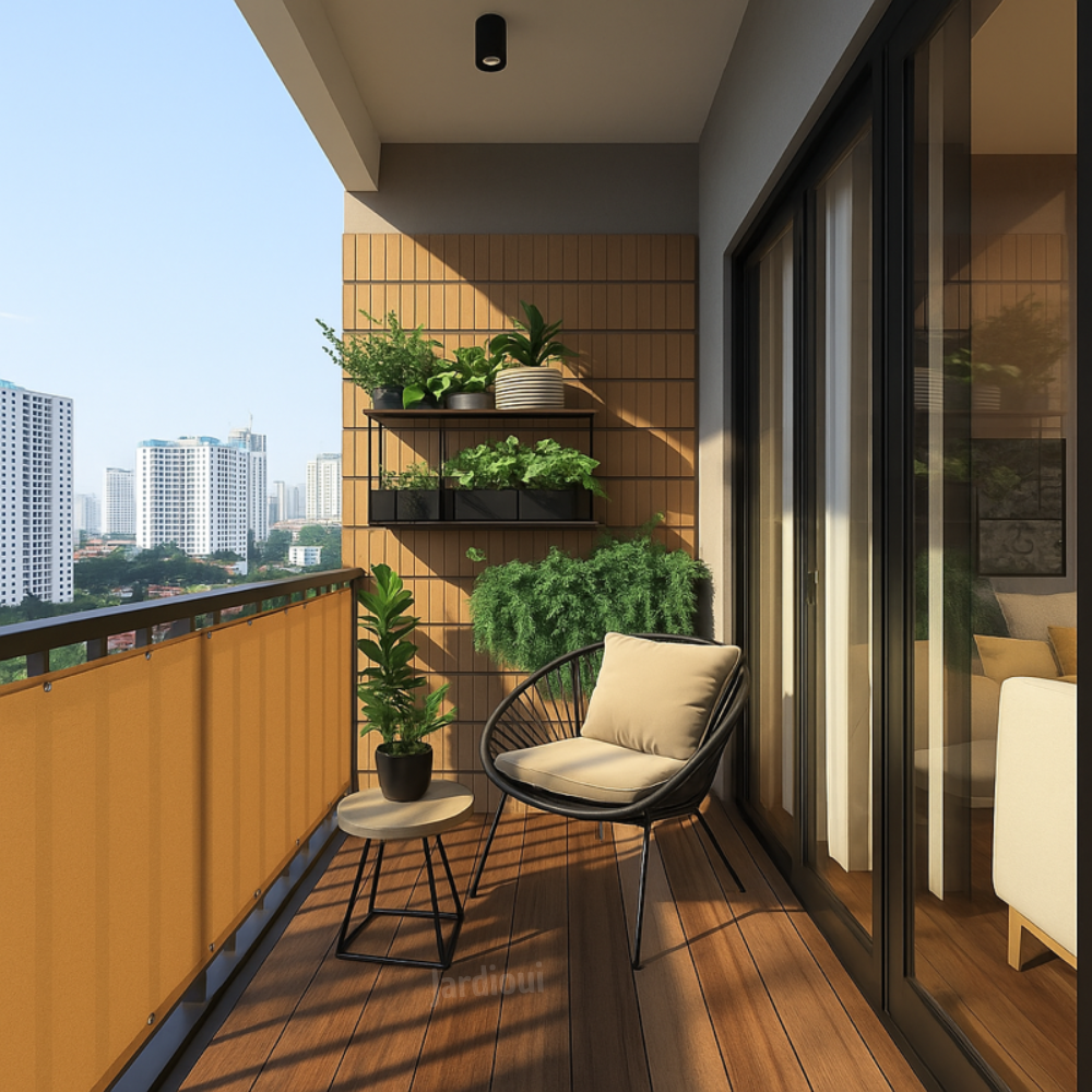 Brise-Vue Balcon - Protection Solaire Imperméable