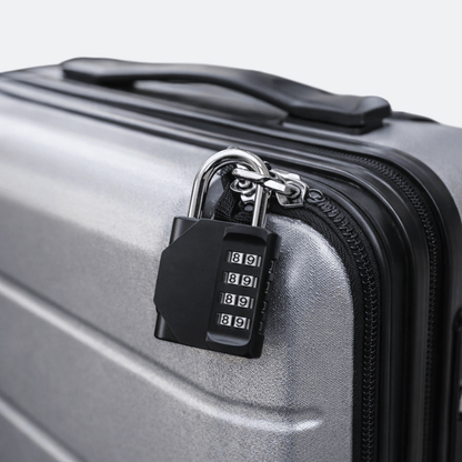 Cadenas Code 4 Chiffres Valise Gris Clair - | AïtaVia