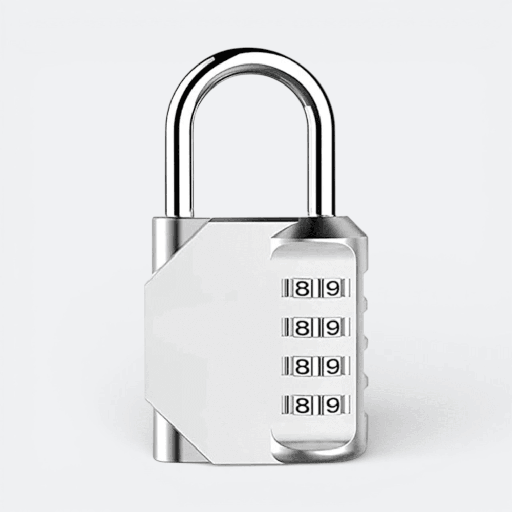 Cadenas Code 4 Chiffres Valise Gris Clair - | AïtaVia