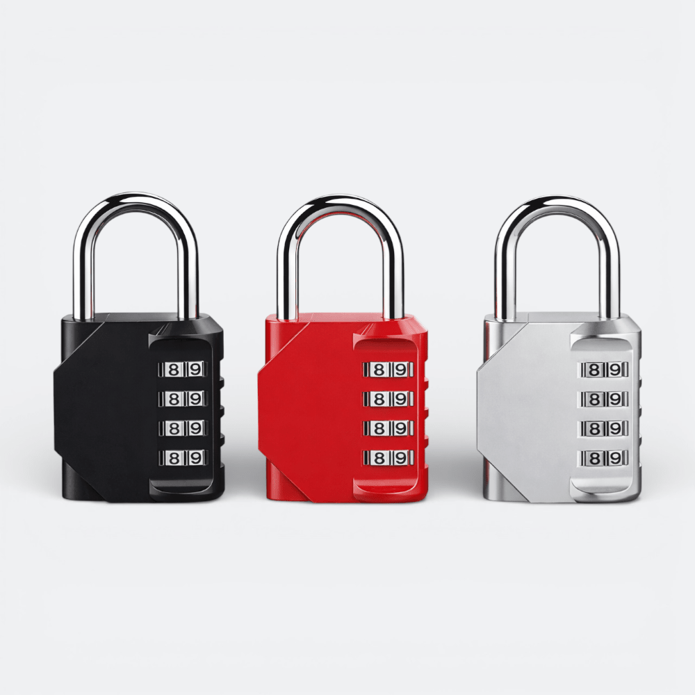 Cadenas Code 4 Chiffres Valise Gris Clair - | AïtaVia