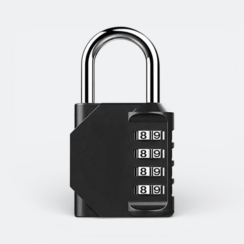 Cadenas Code 4 Chiffres Valise Noir Charbon - | AïtaVia