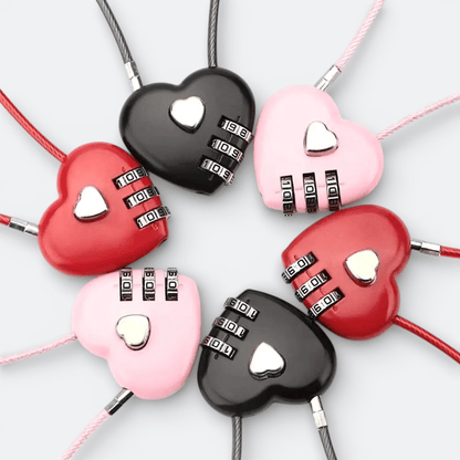 Cadenas Valise 3 Chiffres Rose Pastel - | AïtaVia