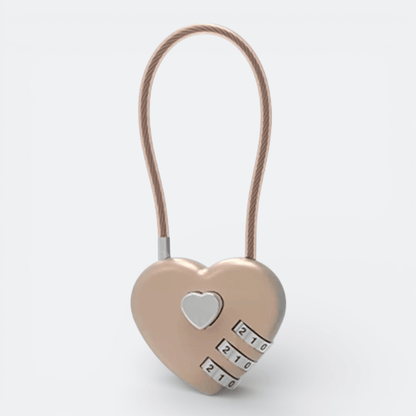 Cadenas Valise 3 Chiffres Sable Rosé - | AïtaVia