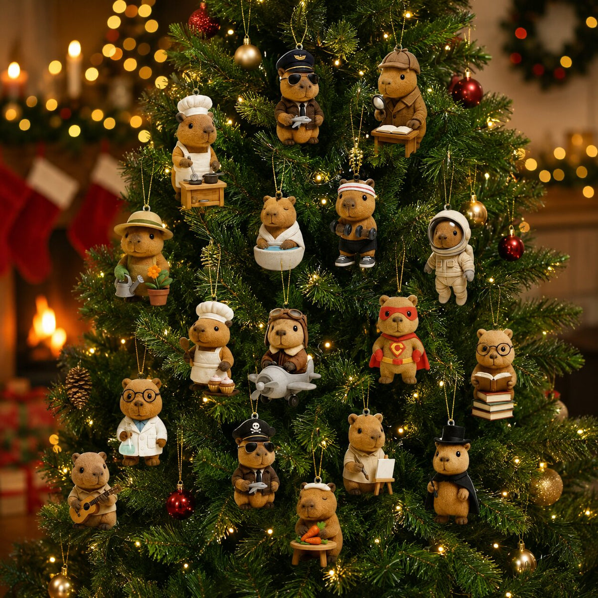 Calendrier de l'Avent 2026 capybara avec 24 figurines surprises