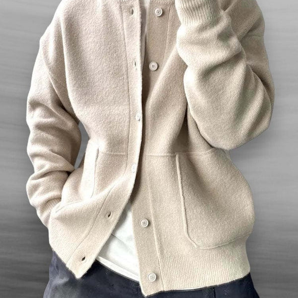 Cardigan Homme à Boutons – Coupe Ample, Confort Doux et Élégant