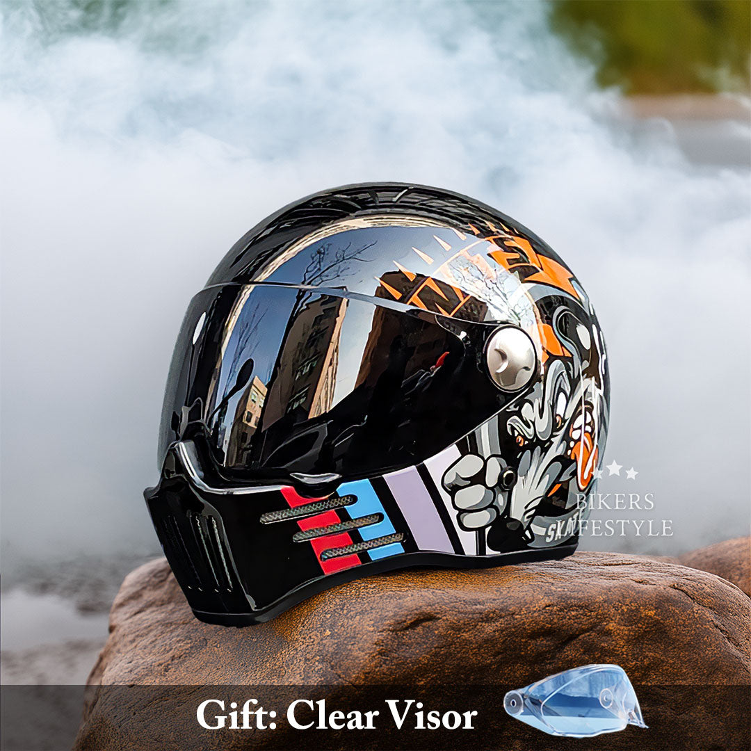 Casque Moto Intégral - Sécurité, Confort, Style