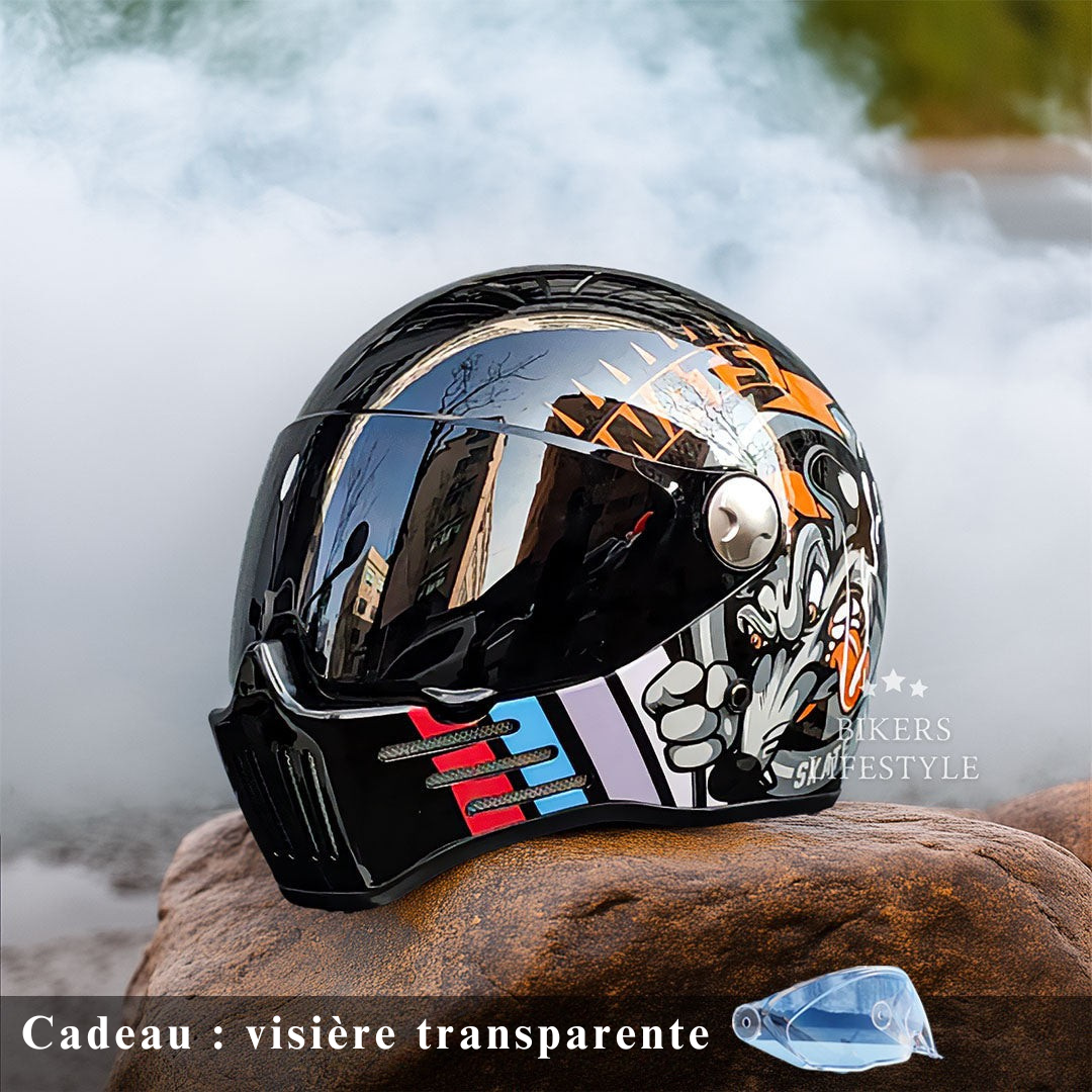 Casque Moto Intégral - Sécurité, Confort, Style
