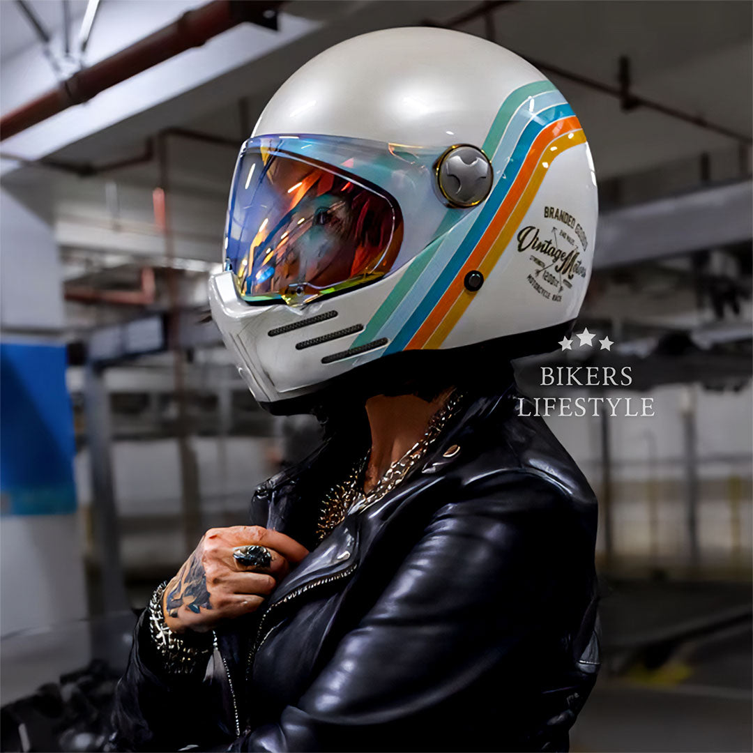 Casque Moto Intégral - Sécurité, Confort, Style
