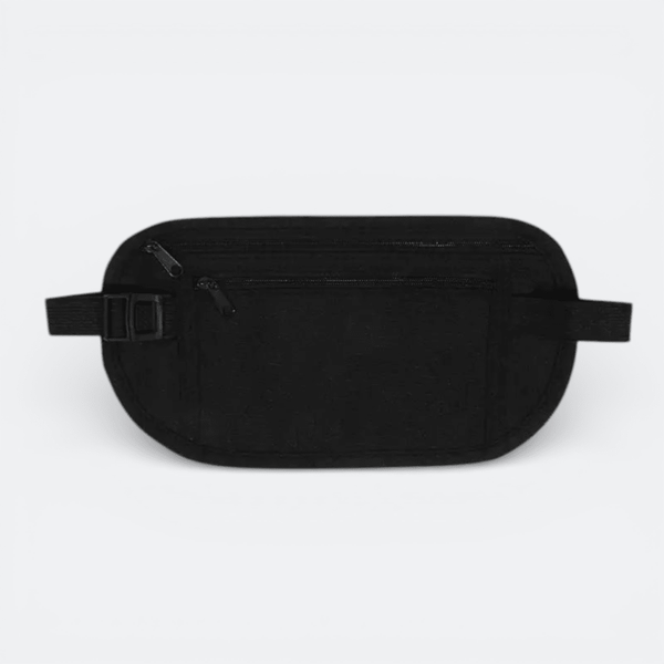 Ceinture de Voyage Antivol Noir Charbon - | AïtaVia