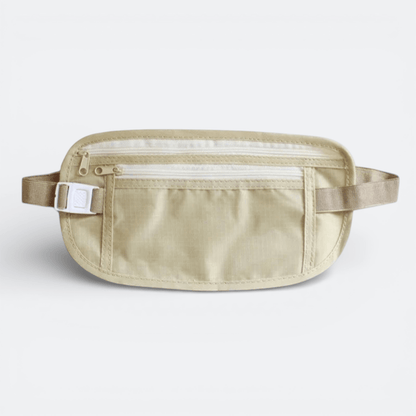 Ceinture de Voyage Invisible Gris Sable - | AïtaVia