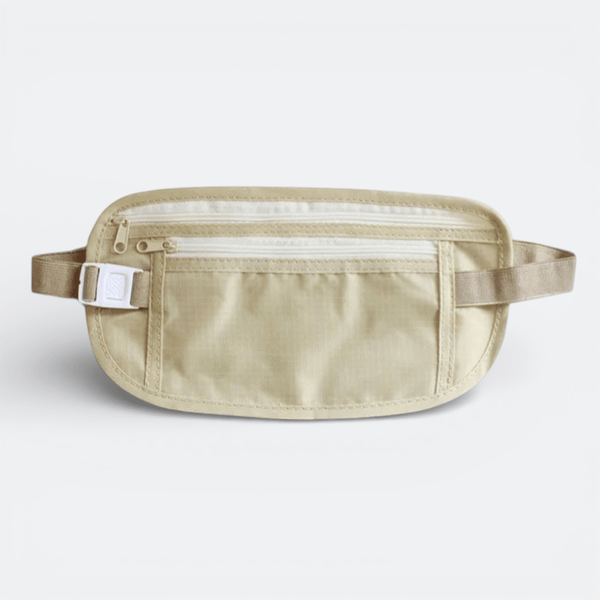 Ceinture de Voyage Invisible Gris Sable - | AïtaVia