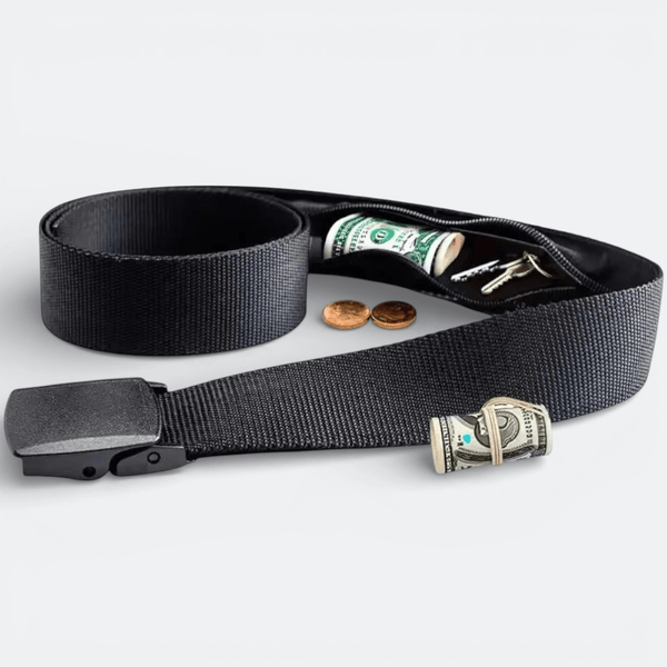 Ceinture de Voyage porte pour Argent Vert Tilleul - | AïtaVia