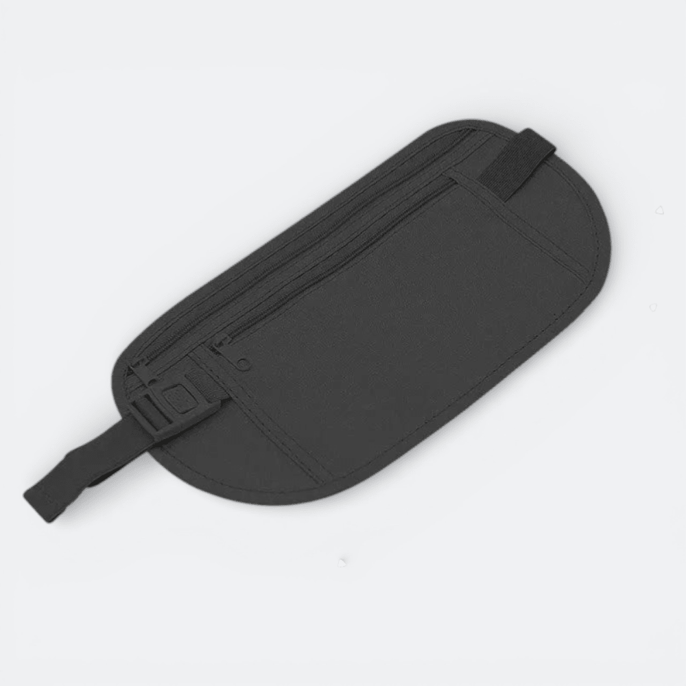Ceinture de Voyage Trekking Noir Charbon - | AïtaVia