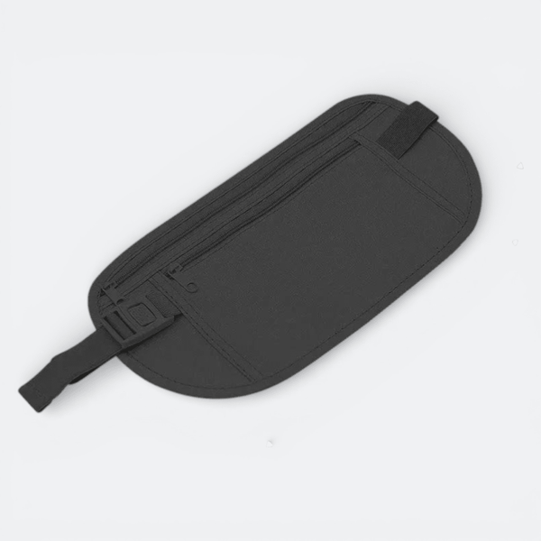 Ceinture de Voyage Trekking Noir Charbon - | AïtaVia