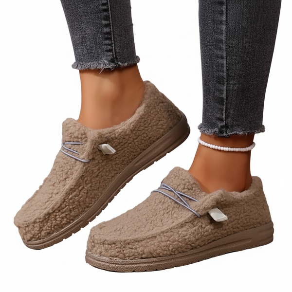 Chaussons Femme Ultra Doux et Chaleureux – Confort Intérieur & Extérieur