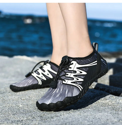 Chaussures Pieds Nus d'Eau pour Enfants et Femmes - Confort Aquatique