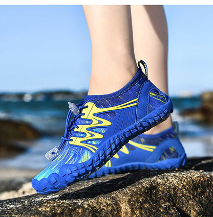 Chaussures Pieds Nus d'Eau pour Enfants et Femmes - Confort Aquatique