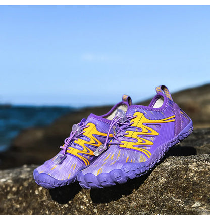 Chaussures Pieds Nus d'Eau pour Enfants et Femmes - Confort Aquatique