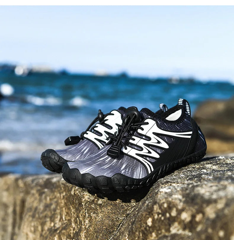 Chaussures Pieds Nus d'Eau pour Enfants et Femmes - Confort Aquatique