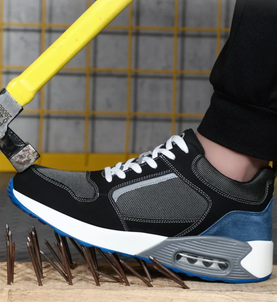 Chaussures de Sécurité Orthopédiques Unisexe avec Embout en Acier