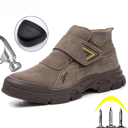 Chaussures de Sécurité pour Hommes - Anti-Choc, Anti-Perforation, Anti-Feu