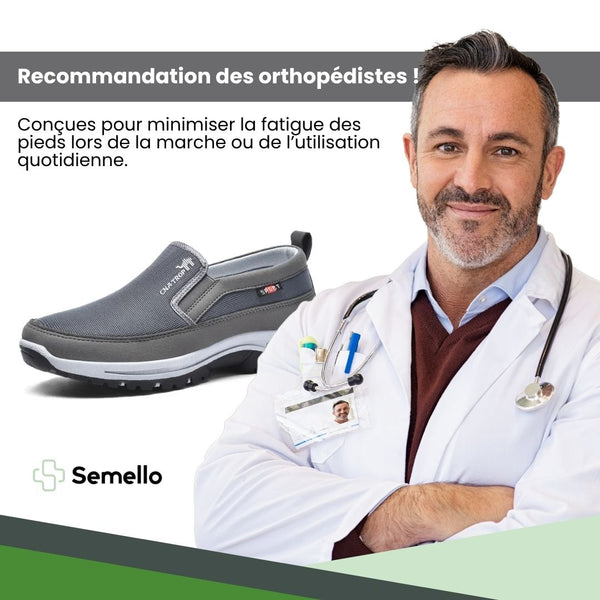 Chaussures Homme - Confort Orthopédique | Marche Quotidienne