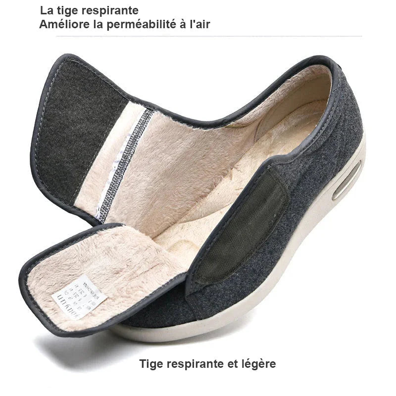 Chaussures Orthopédiques Larges pour Femmes – Confort Chaud