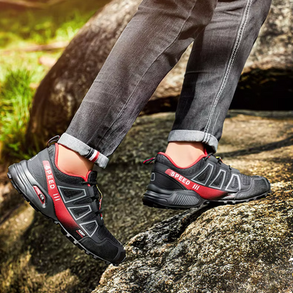 OrthoTrail - Chaussures Marche Confort Orthopédique - Adhérence Parfaite