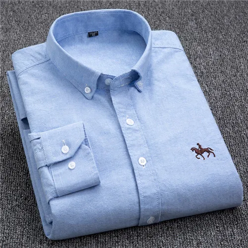 Chemise Classique Rayée - Élégante avec Broderie