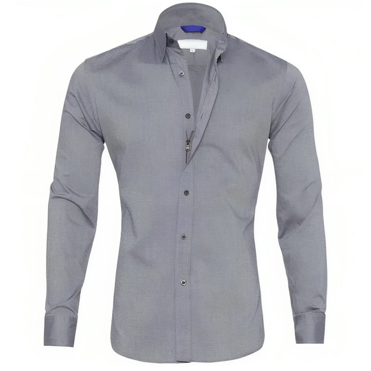 Chemise d'Automne Élégante pour Hommes - Confort Sans Repassage