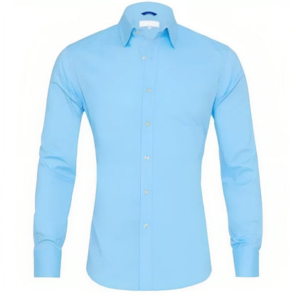 Chemise d'Automne Élégante pour Hommes - Confort Sans Repassage