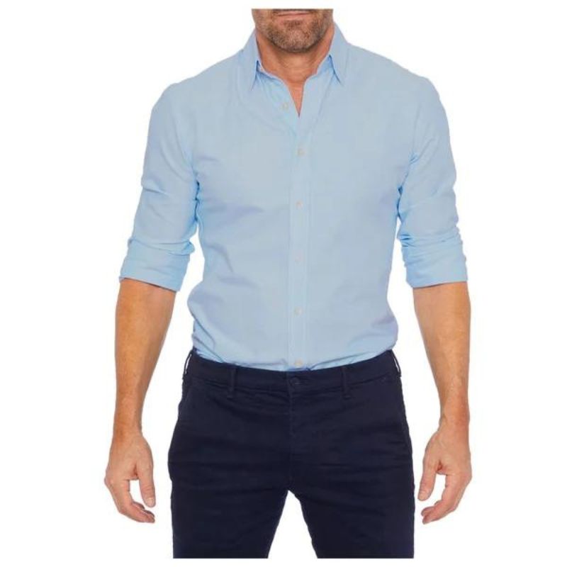 Chemise d'Automne Élégante pour Hommes - Confort Sans Repassage