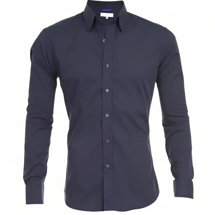 Chemise d'Automne Élégante pour Hommes - Confort Sans Repassage