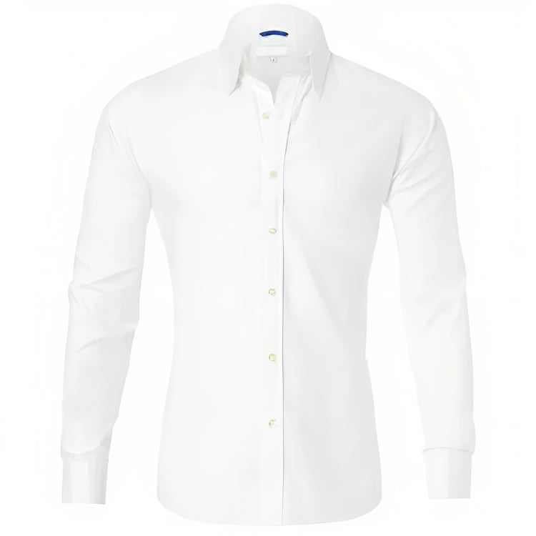 Chemise d'Automne Élégante pour Hommes - Confort Sans Repassage
