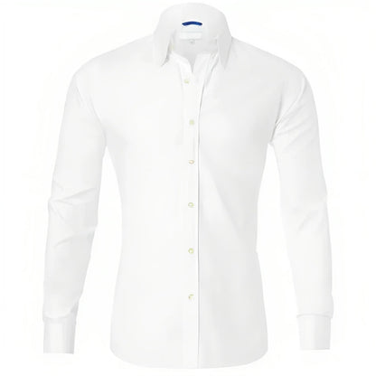 Chemise d'Automne Élégante pour Hommes - Confort Sans Repassage